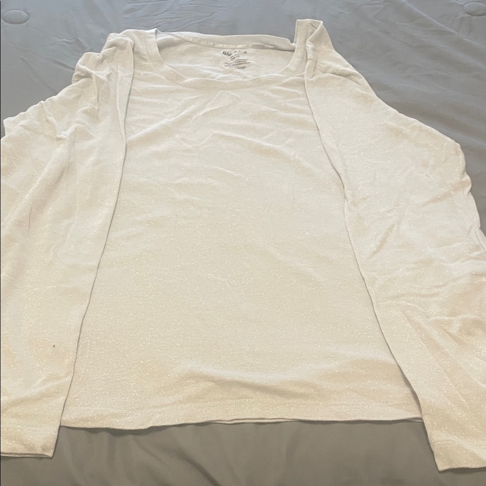 White Stag Women's White Crew Neck Sweater